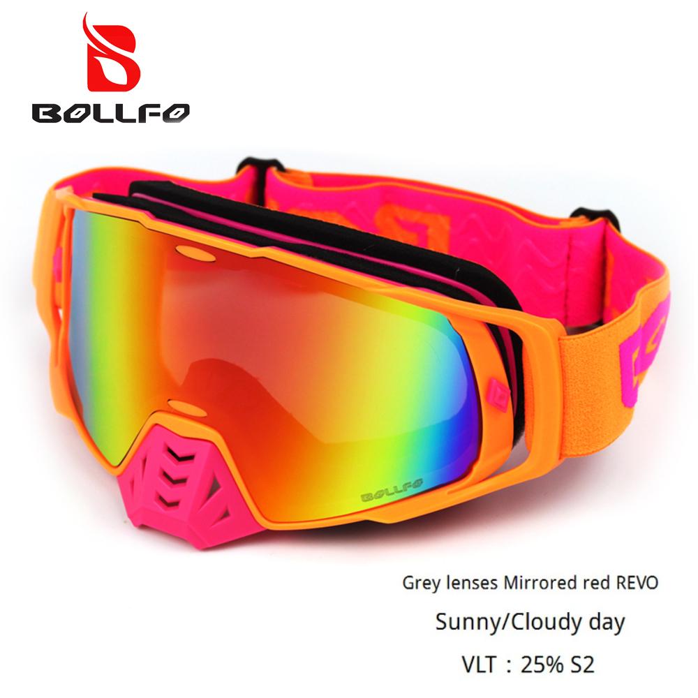 Photochromic Motorcycle Goggles for Night and Day Riding UV400 Auto Darkening Tactical Glasses Dual-Cycle Defogging ATV Goggles