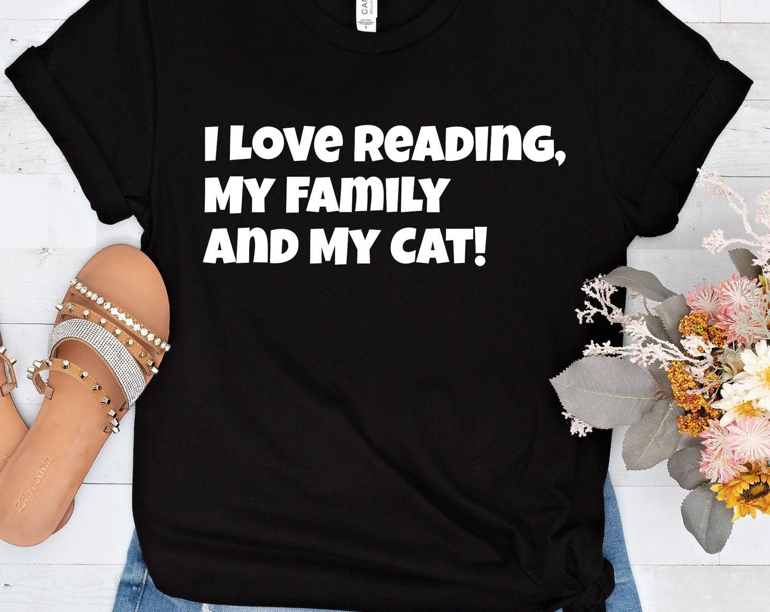 I love Reading, book readers tshirt, readers shirt, fun tshirt, book lovers gift, book lovers tshirt 3XL