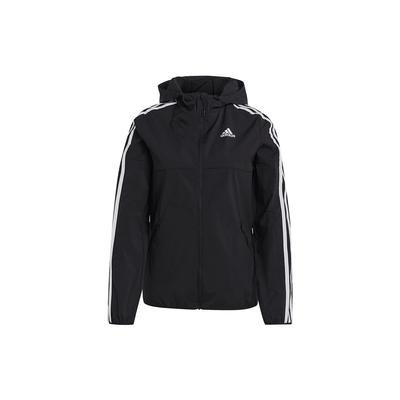 Damen Sportliche Kapuzenjacke Damenjacken Schwarz GQ0565