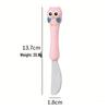 304 Stainless Steel Children's Owl Cutlery Set – Knife, Fork, Spoon for Baby Feeding