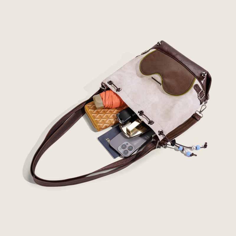 New Commuter Bag Large-capacity Women's Bag Versatile Double Shoulder Single Shoulder Dual-purpose Tote Bag