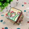 Christmas Candy Tin Box Cartoon Candy Jar Xmas Snowman Box Tea Storage Organizer Metal Box Christmas Gift Box Packaging