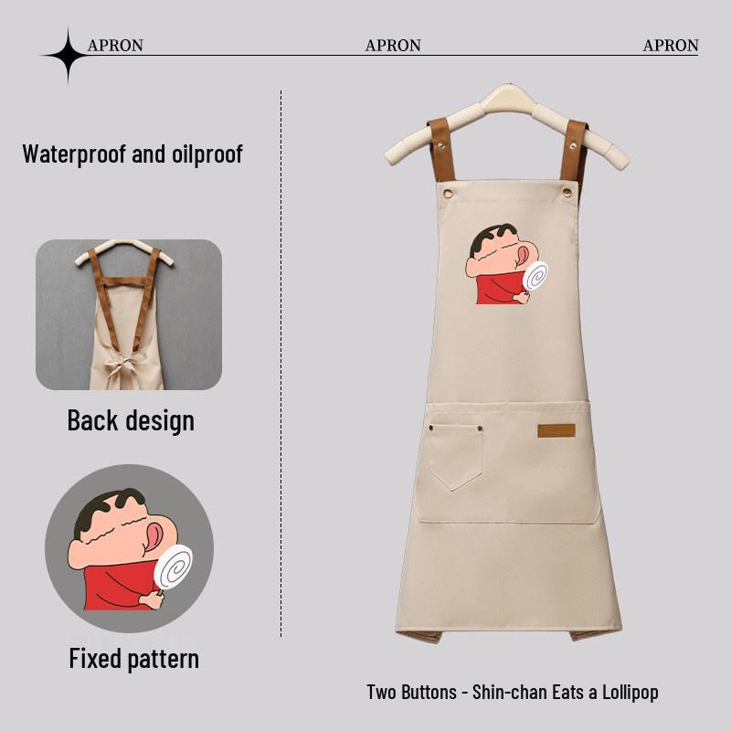 Crayon Shin-chan Stain-proof Breathable Adult Kitchen Apron