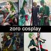 Roronoa Zoro Set Katana Tre Pezzi Fatto a Mano Shusui Enma Kitetsu Spade Con Supporto Espositore Gratuito e Cintura Prop Cosplay