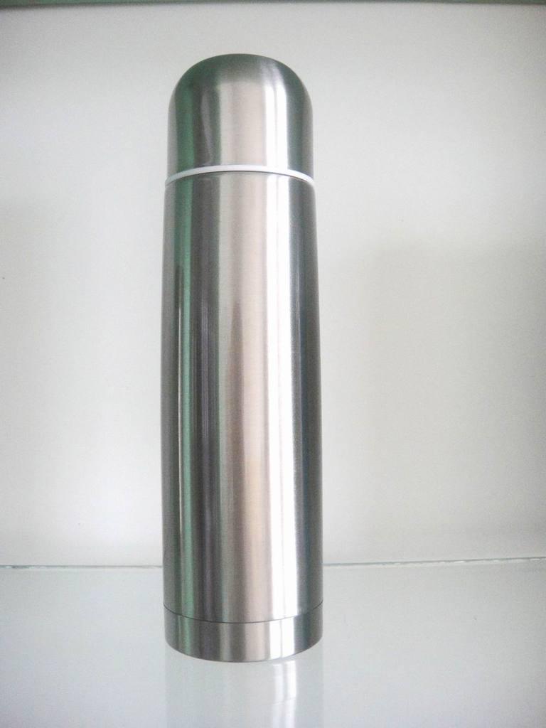 304 Stainless Steel Vacuum Thermos Flask, Portable for Men & Women, 201 Outdoor Bullet Head Design.