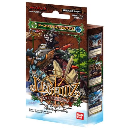 LEGENDZ THE CARD GAME Chapter 2 Pre-constructed Starter Earthquake Soul Deck