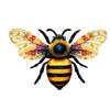 Creative Bees Wall Hanging Decoration For Garden Window Balcony And Outdoor Decoration Handcrafted With Rustproof Finish