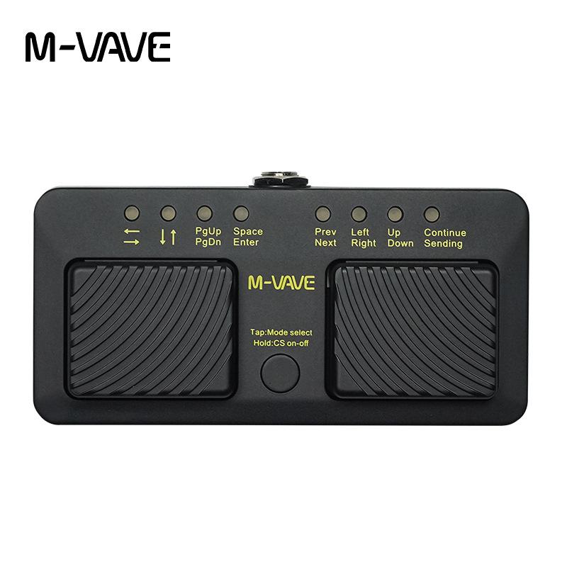 

Bluetooth Sheet Music Controller for Electric Guitar Effects Pedal 110(L) * 28(H) * 53(W) mm
