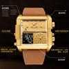 POEDAGAR 997 Men's Dual Display Electronic Watch Quartz Sports Wristwatch