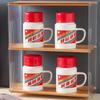 Sauce latte mug, creative water cup, high-value personalized household cup, souvenir, opening event gifts