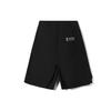 Li Ning X Jackie Chan Collaboration Kung Fu Series Solid Color Casual Loose Sports Shorts Men Shorts Black AKSR687-2