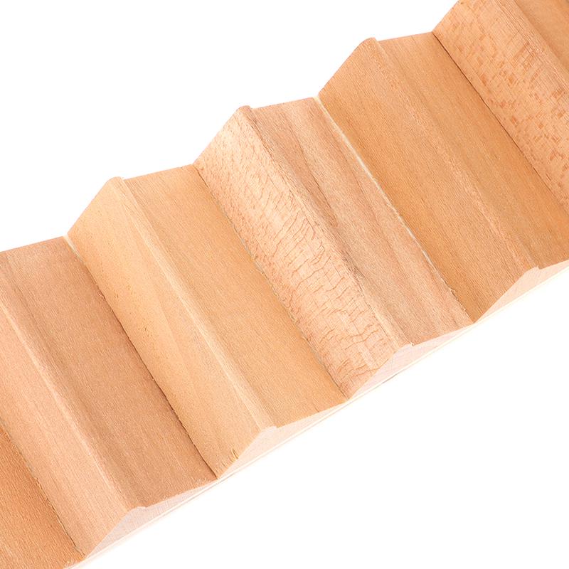 1/12 Domeček pro panenky Miniaturní Dřevěné 11-Schodové Schodiště Bez Zábradlí DIY Příslušenství