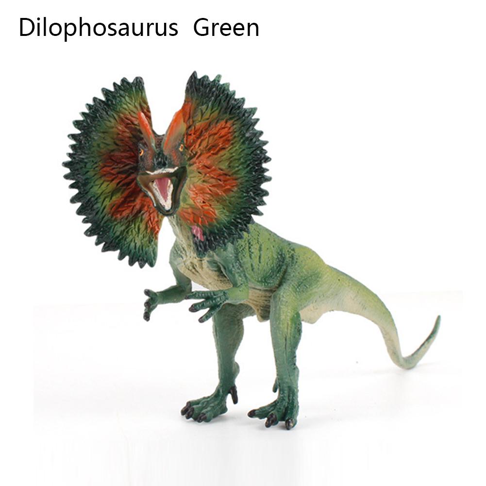 Dilophosaurus Dinosaurus Speelgoed Simulatie PVC Actiefiguur Model Speelgoed Raptor Dinosauriërs Ornamenten Educatief Speelgoed Voor Kinderen