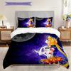 Moonlit Fantasy Journey Three-piece Set (1 * Duvet Cover + 2 * Pillowcase, Without Core) 2D Flat Bedding Set Christmas Birthday Gift