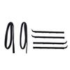 Window Weatherstrip Kit E7TZ1521452A Inner Outer Window Trim Weather Stripping Kit Replacement for F 250 F 350 1987 1997