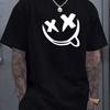 2026Unisexs New Highquality Cotton Tshirt with Trendy Pattern Print Ecofriendly Material and Regular Shoulder Design Tops