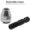 Impacting Drill Adapter Drill Bit Adapter for Impacting Driver Converters Keyless