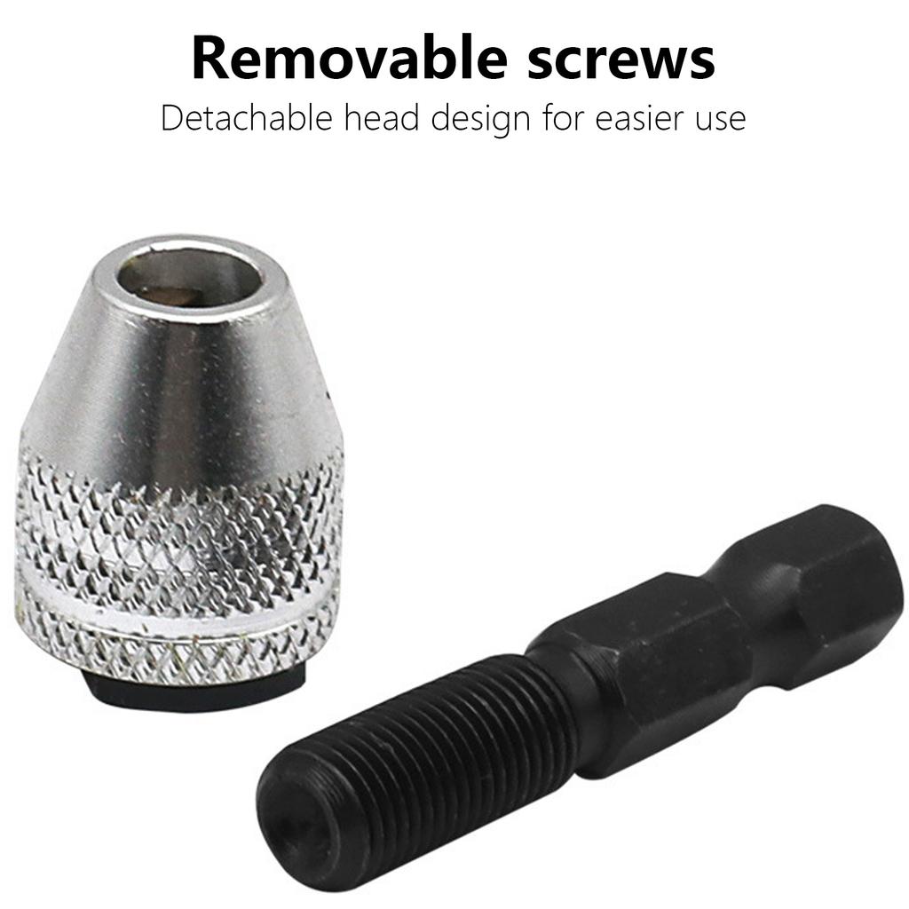 Impacting Drill Adapter Drill Bit Adapter for Impacting Driver Converters Keyless