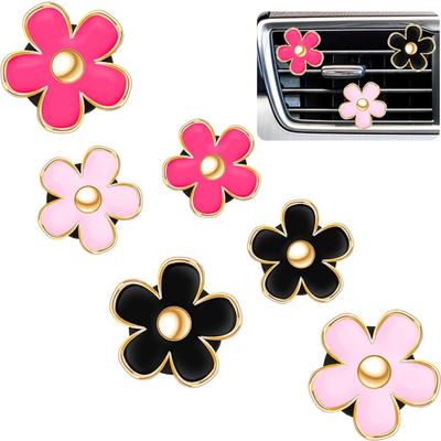 6Pcs Long-lasting Car Fragrance Environmental Protection Pretty Air Conditioning Outlet Clip