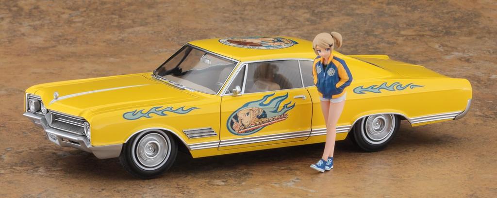 Hasegawa 1966 American Coupe Type B Amy McDonnell Plastic Model SP598 1/24 w/Figure