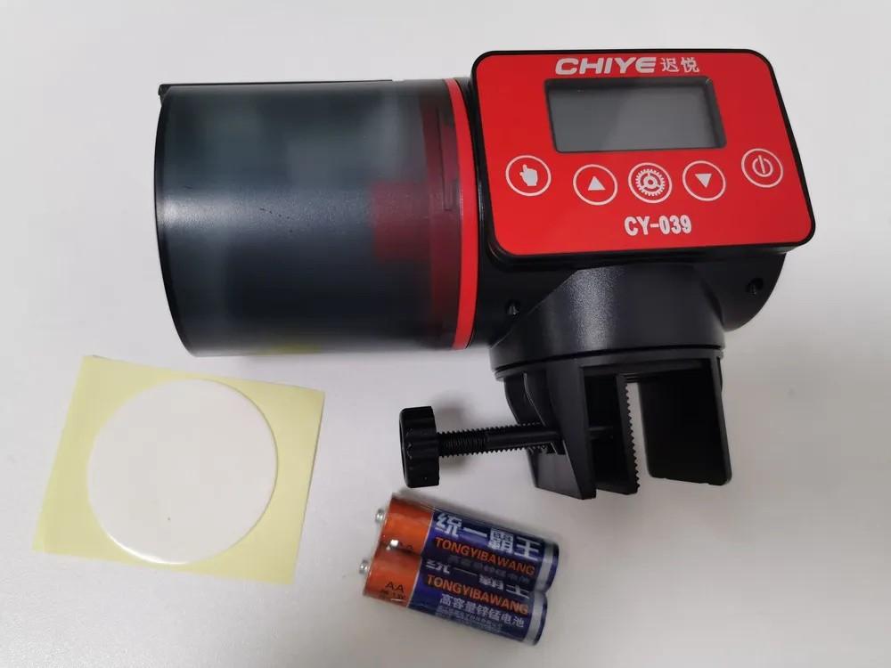 

Fish Tank Automatic Intelligent Timing Automatic Feeder Aquarium Goldfish Feeder Large Capacity Fish Feeder One Size красный