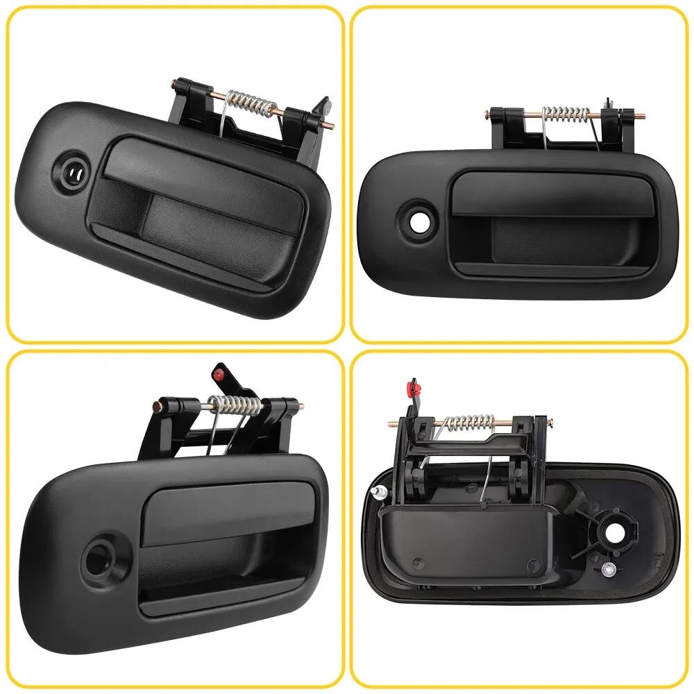 Replacement Exterior Sliding Door Handle RH Side Door Handle With Key Hole Compatible For Express 1500 2500 3500 Van Replace 15739871 Accessories