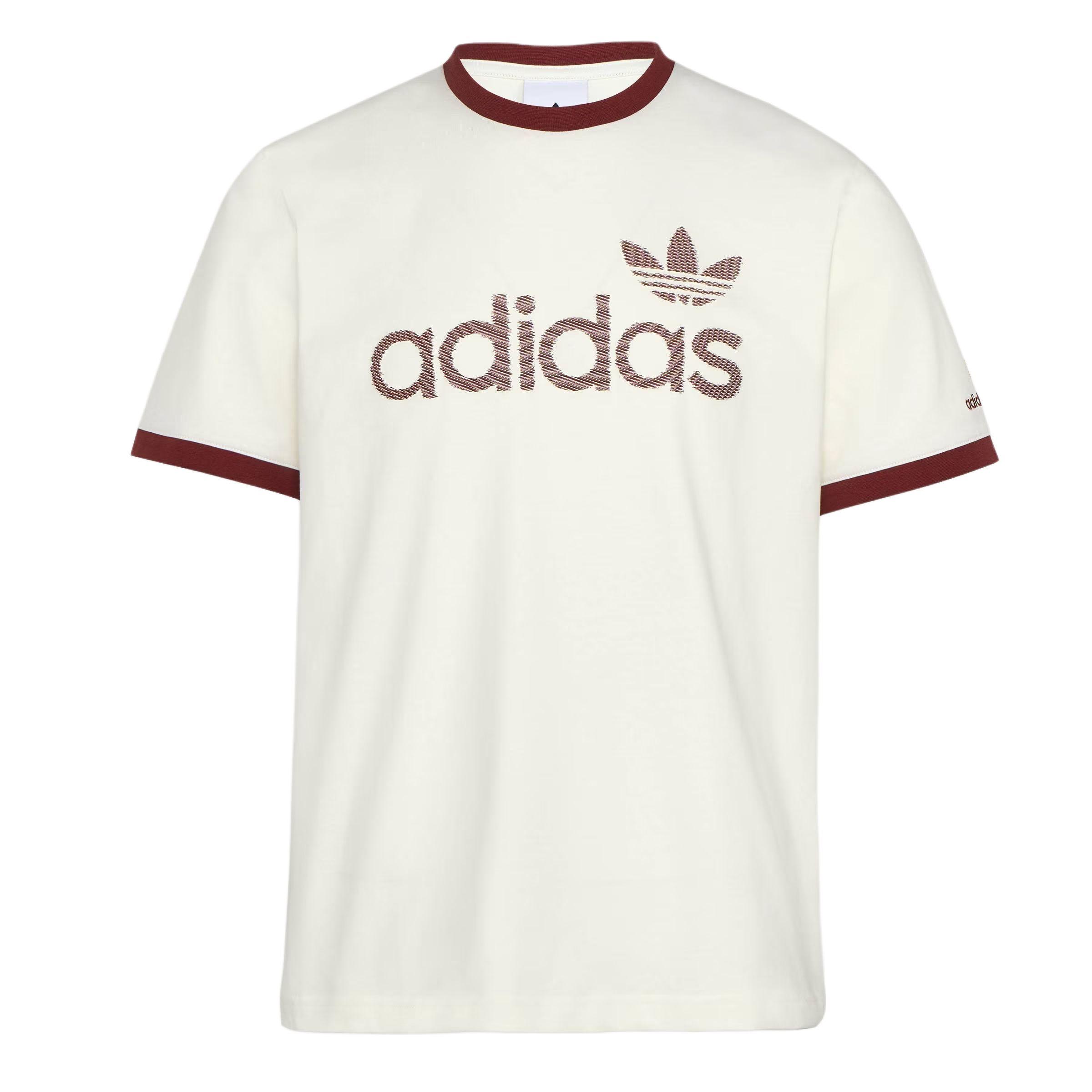 

Adidas Originals Спортивная футболка-поло с контрастной отделкой, хлопок, короткий рукав, мужская, Топы KY8452 S