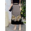 New Skirt Women's Eba Skirt Printed Skirt Pleated Skirt