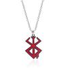 Game Berserk Logo Pendants Necklace Sword Wind Legends Choker for Women Men Jewelry Gift