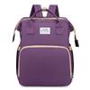 MDNG Multi-Functional Diaper Backpack with Folding Baby Bed