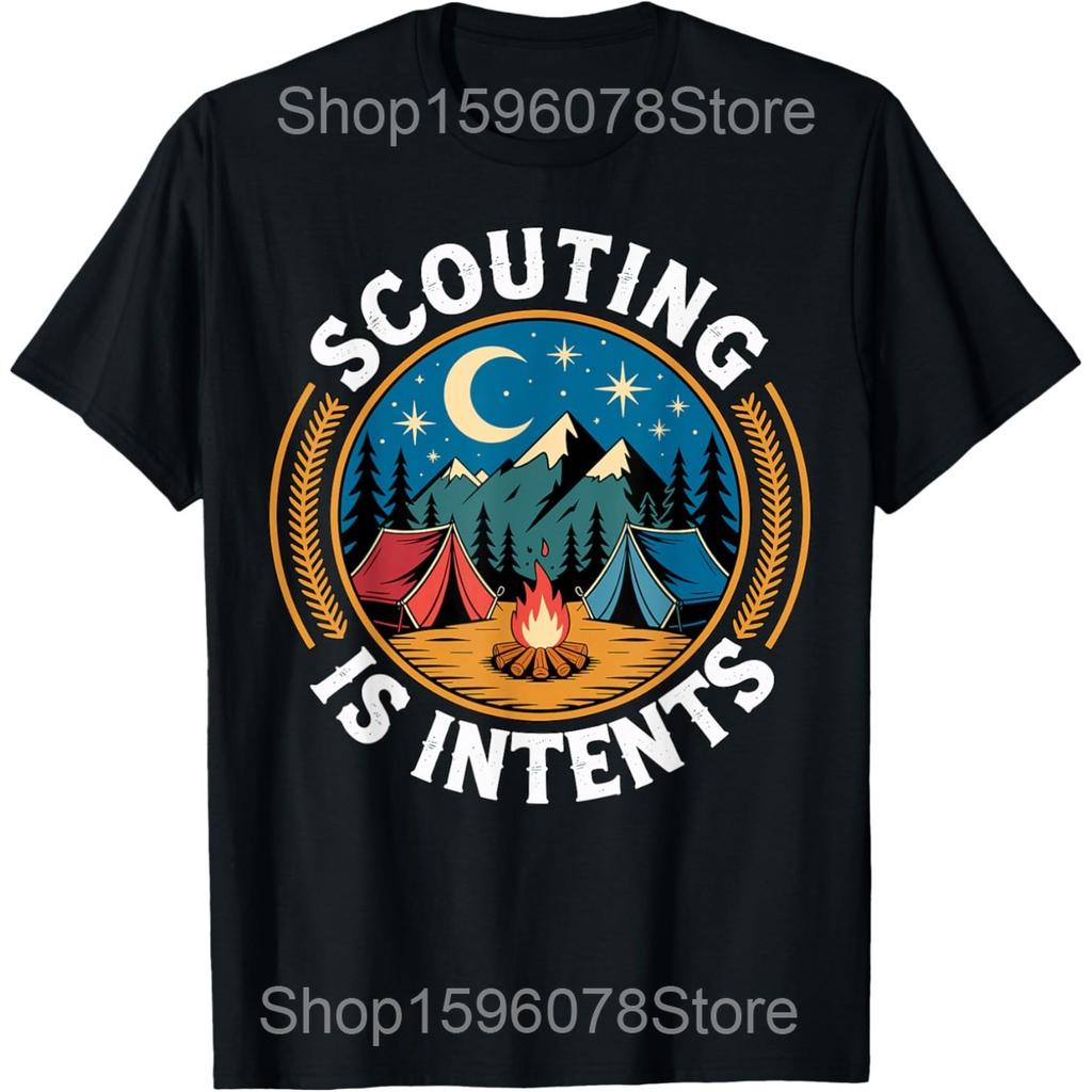 Funny Scout Scouting Nature Types of Knots T Shirts Men Cotton Humor Streetwear Tee Shirt Short Sleeve Unisex Loose Clothing