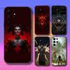 Game D-Diablo-es IV Phone Case For Samsung S10,S21,FE,S21 ,S26,S25,S24,S23,Ultra,S9,S22,Plus Black Shell Cover