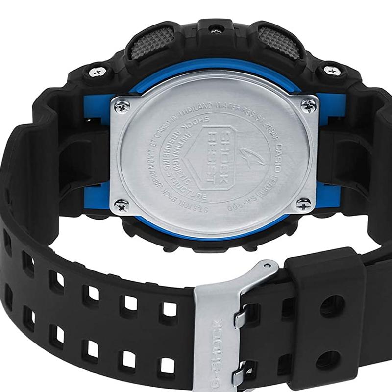 Casio G-SHOCKYOUTH GA-100 Series Quartz Movement Japanese and Korean Watch Men's Watch Black Dial GA-100-1A2D