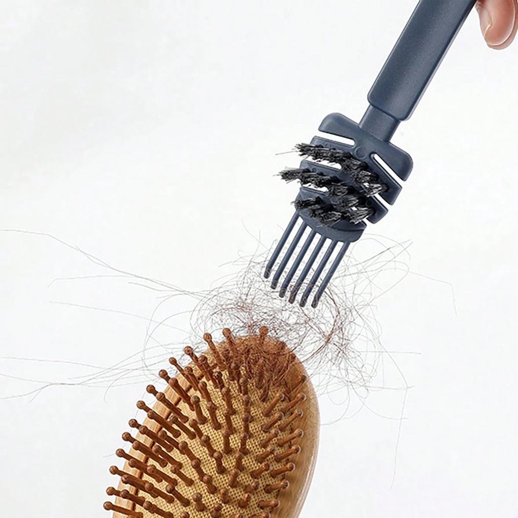 1pc-Comb Cleaning Brush Comb Cleaning Brush Brush Cleaning Tool Hair Dirt Removal Device Creative Suitable for Home Salon