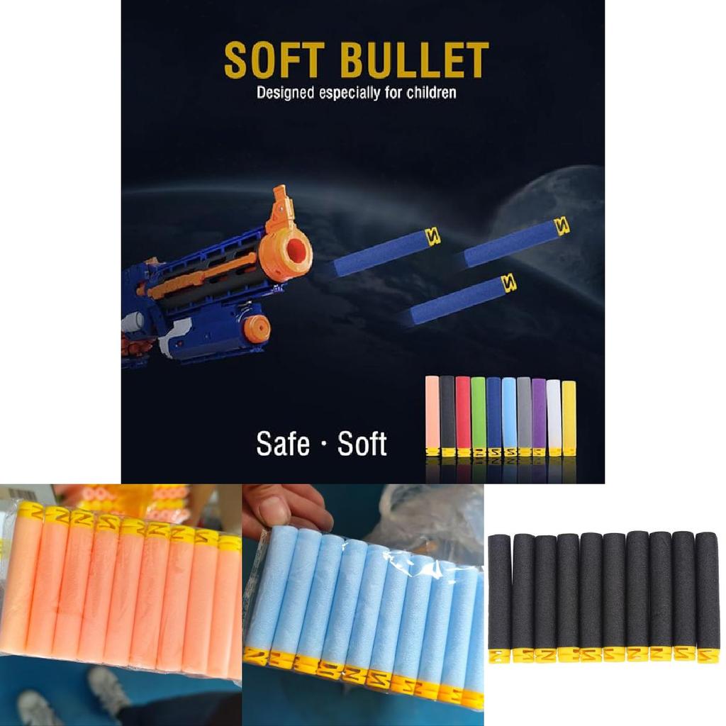 Eva Bullet Toy Gun Elite Soft Bullet Wholesale Toy Gun Accessories 7.2cm