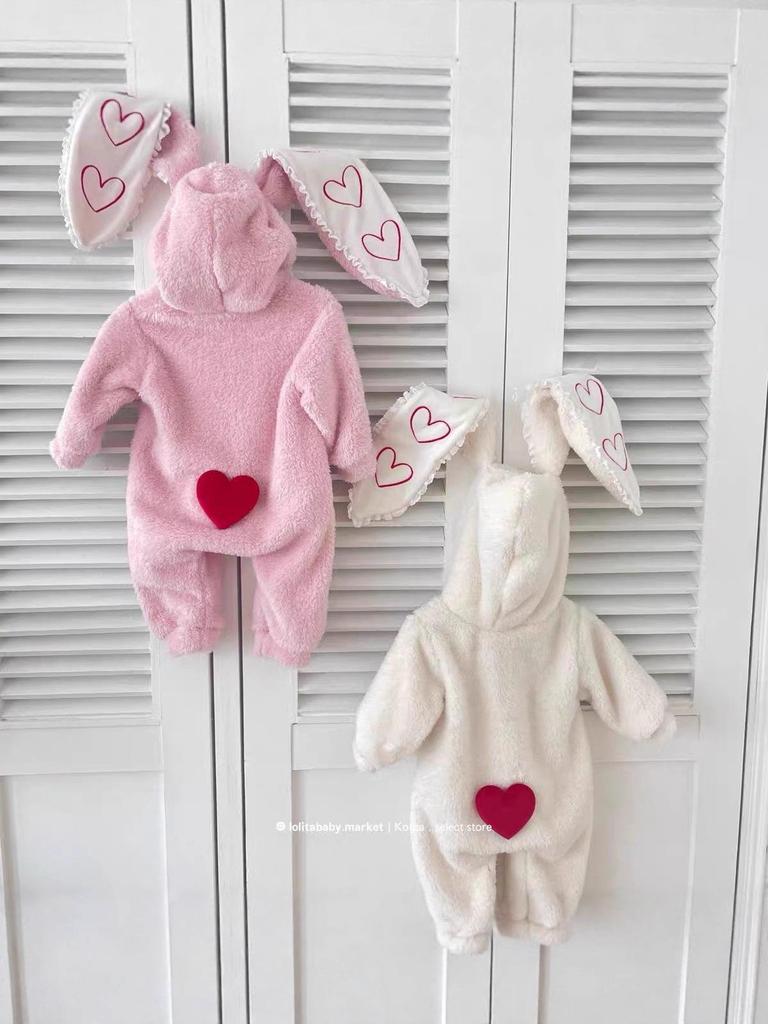 Feestelijke Baby Romper: Herfst/Winter Volle Maan 100-Dagen Viering Gewatteerd Jumpsuit