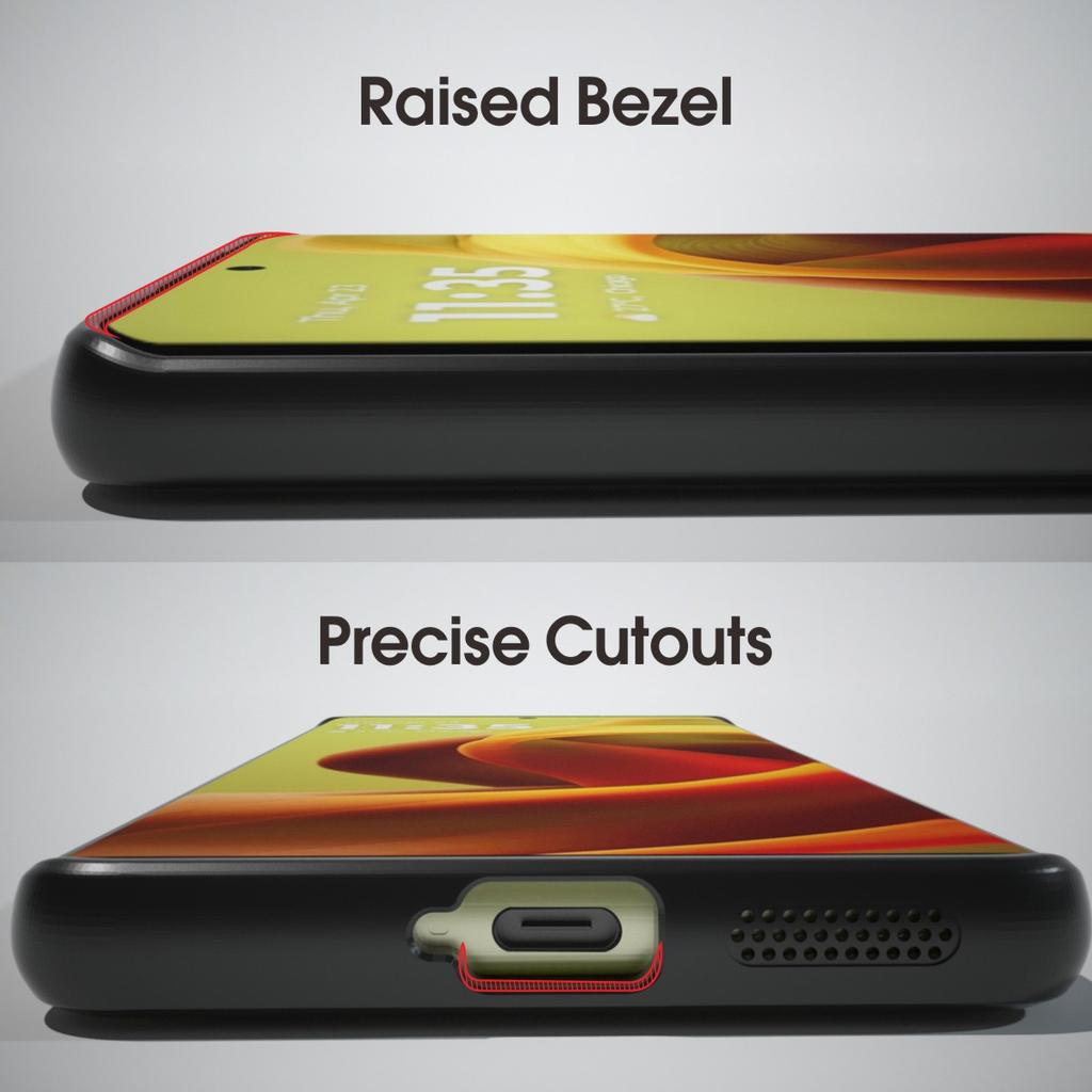 (Comes with wrist strap)IBMRS for Motorola Moto G85 Case,Anti-Fingerprint TPU Thin Phone Cases Cover Protective Shockproof (Camo Black)