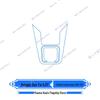 Hongqi Guoya Console & Screen Protective Film and Gear Shift Deco Sticker