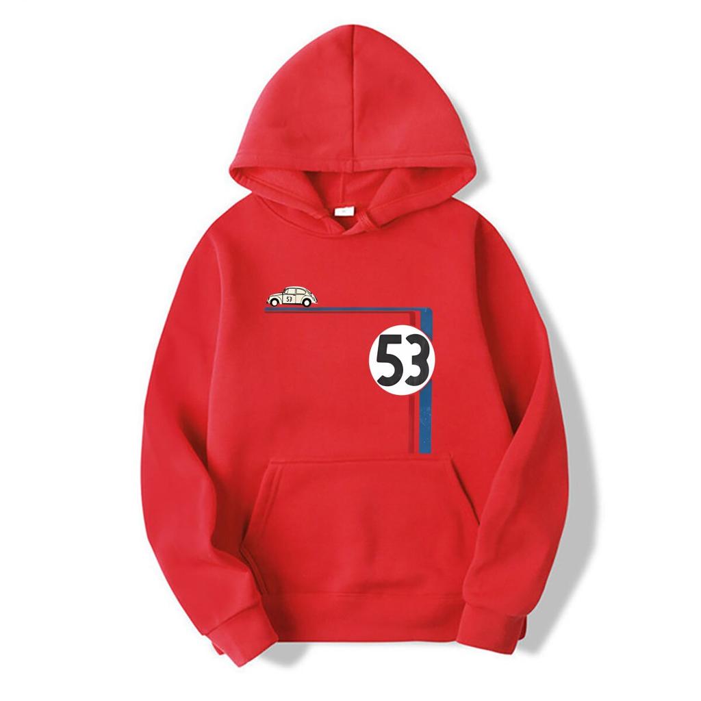 Neuer HERBIE 53 Hoodies-Auto Film Geht Anzahl Nummer