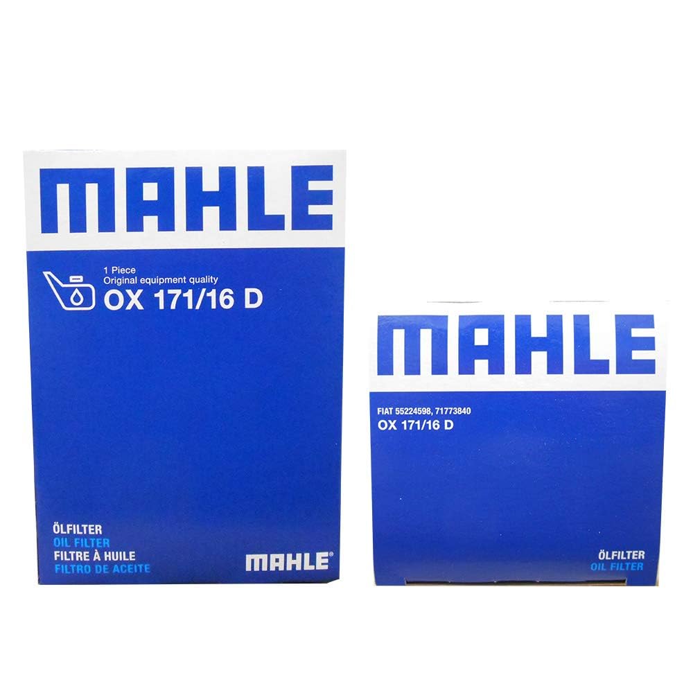 MAHLE Filter Element Fiat 500 500C 500S Panda Easy Cloth (ABA-31209 ABA-13909