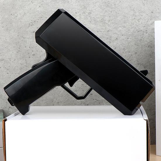 Electric Money Shooter Toy Battery Powered Handheld Fake Cash Scatter Make Money Rain Toy Weddings Party Club Events Automatic Money Thrower Toy