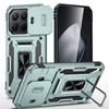 Case for 15T Pro - TPU+PC, Green, With Stand