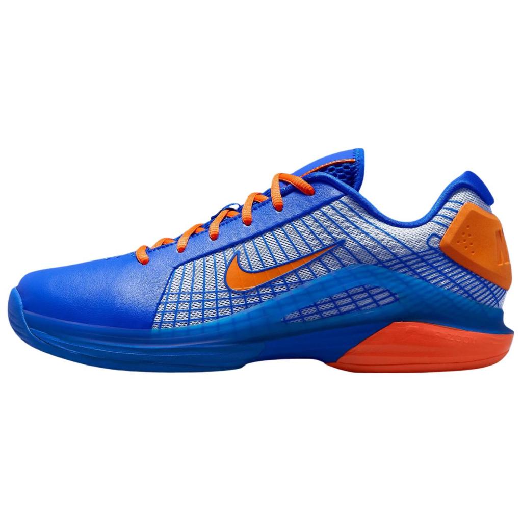 NikeCourt Air Zoom Vapor 12 Hypersmash Racer Blue Safety Orange Unisex Sneakers Pure-Platinum HQ2602-400