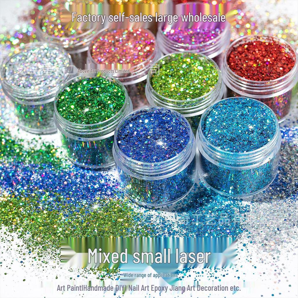 Glitter Shimmer Sequins for DIY Quicksand Crafts & Christmas Decorations