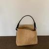 Retro Suede Women'S Bag, Large Capacity Commuting Tote Bag, Single Shoulder Bag For Women