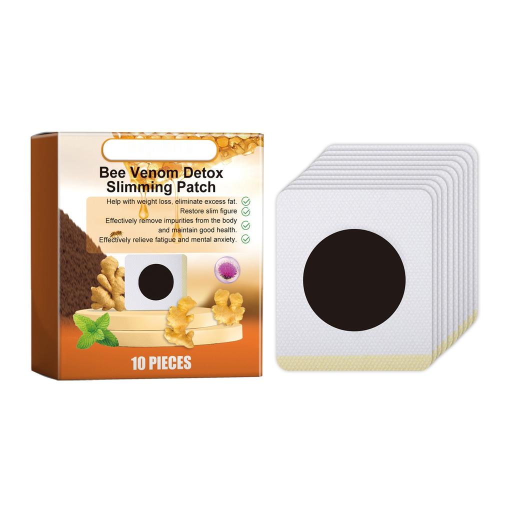 Bee Slimming Patch Bee Lymphatic Drainage Slimming Patch Male And Female Bee Lymphatic Drainage Patch, 10pcs