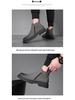 Herren 2023 High-Top Retro Leder Martin Stiefel - Britischer Stil Mid-Cut Arbeitsschuhe