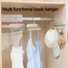 Sling Wave Hanger Bowtie Belt Hook Multifunctional Scarf Holder Clothes Underwear Non-Slip Storage Rack Hanger Hooks