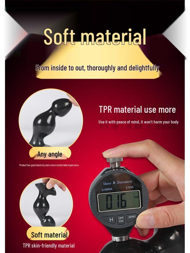 Vergnügen Schwerlast Groß Analplug & Perlen für Paare