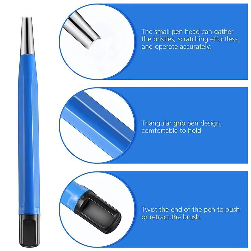 Xiaomi 1/4PCS Watch Jewelry Cleaning Pen Fiberglass Scratch Brush Pen Rust Stain Remover Pen Jewelry Electronic Components Repair Tool